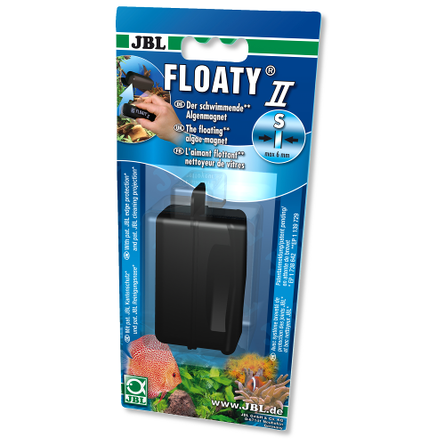 JBL Floaty II S Плавающий магнитный скребок для аквариумных стекол, чёрный – интернет-магазин Ле’Муррр